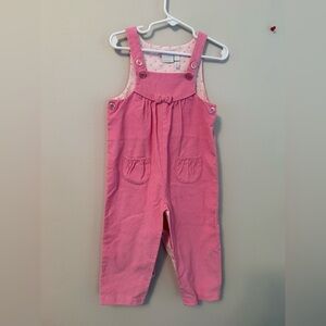Rachel Riley Pink Cordoroy Overalls
